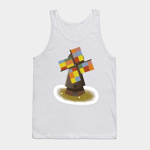 Vintage Windmill Tank Top by nickemporium1